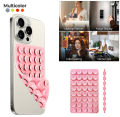 Mobile Suction Cup Sticker Back Cover Silicone Octo Cup Buddy Sticky Grip Holder for Cellphone Silicone Suction Cup Phone Case Mount Double Sided Hands-Free Phone Accessories Strong Grip Holder for Selfie and Video. 