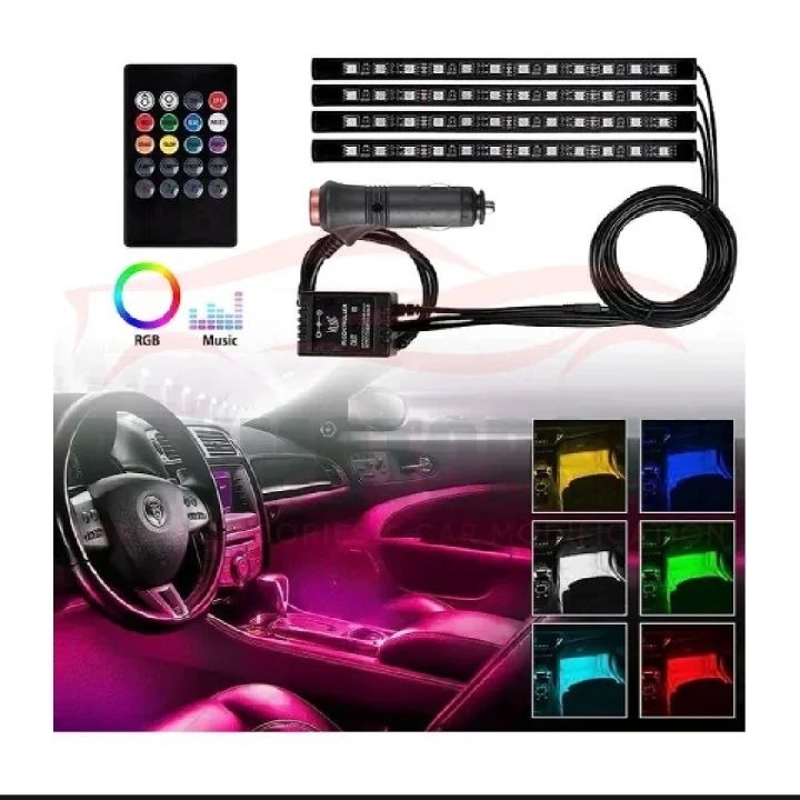 Motorcycle%20And%20Cars%20Atmosphere%20Led%20Strips%20Light%20With%20Remote%20Control%20And%20Multi%20RGB%20Colours%2012%20LEDs%204%20Strips%20And%20Remote%20-%20Image%203