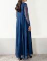 3pc Chiffon Long Anarkali Maxi Dress For Women's Party Formal Wear. 