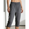 Men's Summer Stretch Sports Capri Pants Lightweight And Breathable Fitness Running Pants Essentials Shorts Man Y2k Elegant Black.