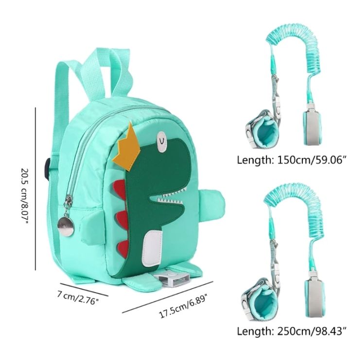 Toddler%20Harness%20Backpack%20Leash%20Cute%20Kid%20Backpacks%20with%20Anti%20Lost%20Wrist%20Link%20Mini%20Child%20Backpack%20Harness%20Leashes%20for%20Baby%20Girls%20-%20Image%202