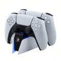 Game Wireless Charging Station for PS5 with Dual Fast Charger Dock and LED Charging Indicators.