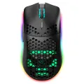 Wireless Gaming Mouse Mouse with Honeycomb Shell Side Buttons Wireless Mouse for PC/Tablet/Desktop/Office/Games. 