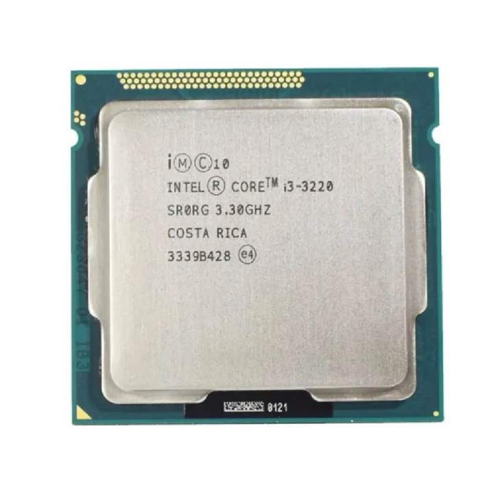Intel core i3 3rd gen processor for h61 motherboard(box and fan not included)