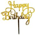 HAPPY BIRTHDAY CAKE TOPPER FOR BIRTHDAY PARTIES / DIFFERENT DESIGN. 