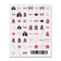 Cartoon Girl B-Bratz Stickers 1PCS New 3D Adhesive Nail Art Sticker Cartoon Nail Art Decal Sticker Nail Parts Manicure. 