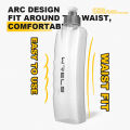 Upgraded Curved Easy Grip Sports Water Bottle Running & Cycling Belt Pack Convenient Fitness Water Bottle. 