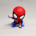 Marvel Avengers Spider Man Cute Action Figure Posture Anime Decoration Collection Figurine Toy Model Ornaments Children .