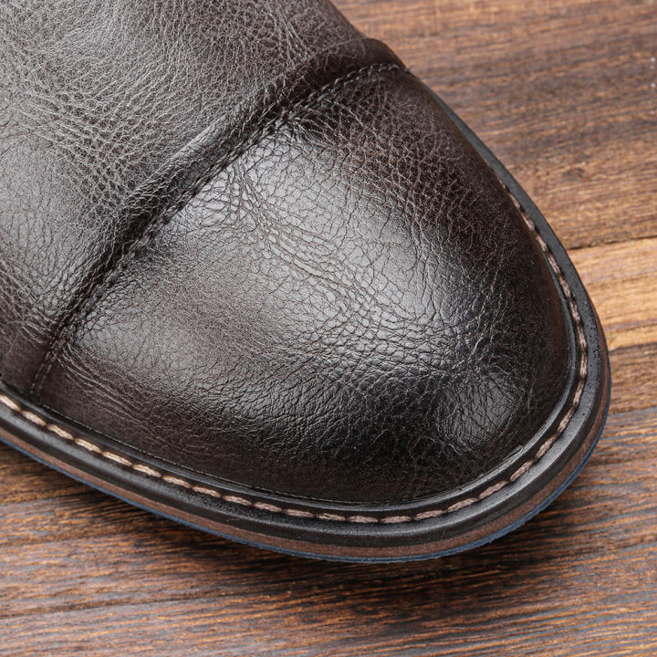 Size%207-13%20Ankle%20Boots%20For%20Men%20Men's%20Leather%20boots%20Brand%20Boot%20for%20men%20#AL605%20-%20Image%202