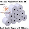 Printer Roll 65 meters Bundle of 5 rolls. 