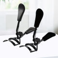 Wholesale wide angle black anti slip eyelash clip cosmetic tools. 