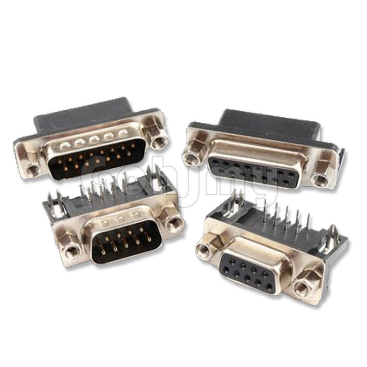 5PCS%20new%20DR9%20DR15%20DR25%20DR37%20Hole/Pin%20Female/Male%20right%20angle%20Welded%20d-sub%20Connector%20RS232%20serial%20port%20adapter%20DB9%209/15/25/37%20pin%20-%20Image%202