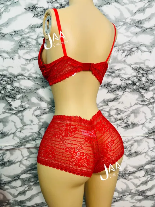 Red%20Colour%20Soft%20Comfortable%20Premium%20Net%20Pushup%20Foam%20Bra%20and%20Panty%20Set%20for%20Sexy%20Women%20Couple%20-%20Image%202