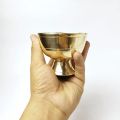 Brass Thaal/Plate (Hati-Paila Thaal) 10.4 inchs With Bowl(Thado Kachaura) | Shiva Metal Udhyog. 