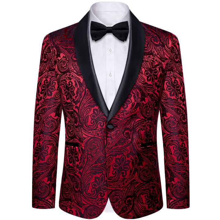 Men's%20Burgundy%20&%20Purple%20Paisley%20Print%20Suit%20Blazer%20Elegant%20Satin%20Lapel%20Wedding%20Party%20Jacket%20-%20Image%203