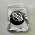 Nissan Logo Alloy Wheel Cap Sticker 4Pcs. 