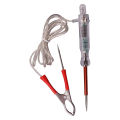 6V 12V 24V DC Car Truck Voltage Circuit Tester Digital Display Long Probe Test Pen Light Bulb Automotive Repair Diagnostic Tools.
