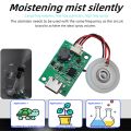 QDB-1 DC 5V USB ultrasonic spray humidifier atomizer drive module mini humidifier DIY package Type-c USB interface with atomizer. 