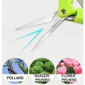 Household Potted Trim Weed Branches Small Scissors Gardening Tools Garden Pruning Shears Fruit Picking Scissors.