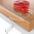 2M Transparent Bumper Strip Coffee Table Corner Protective Pad Transparent Household Corner Edge Protectors. 