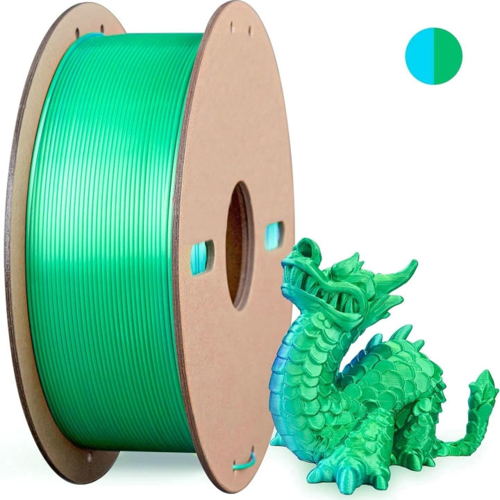 Multicolor%203D%20Printer%20Filament,Dual/Tri%20Color%201.75mm%20PLA%20Silk%20Shiny%20Printing%20Filament,250g(0.55lbs)%20Fit%20Most%20FDM%203D%20Printer%20-%20Image%203