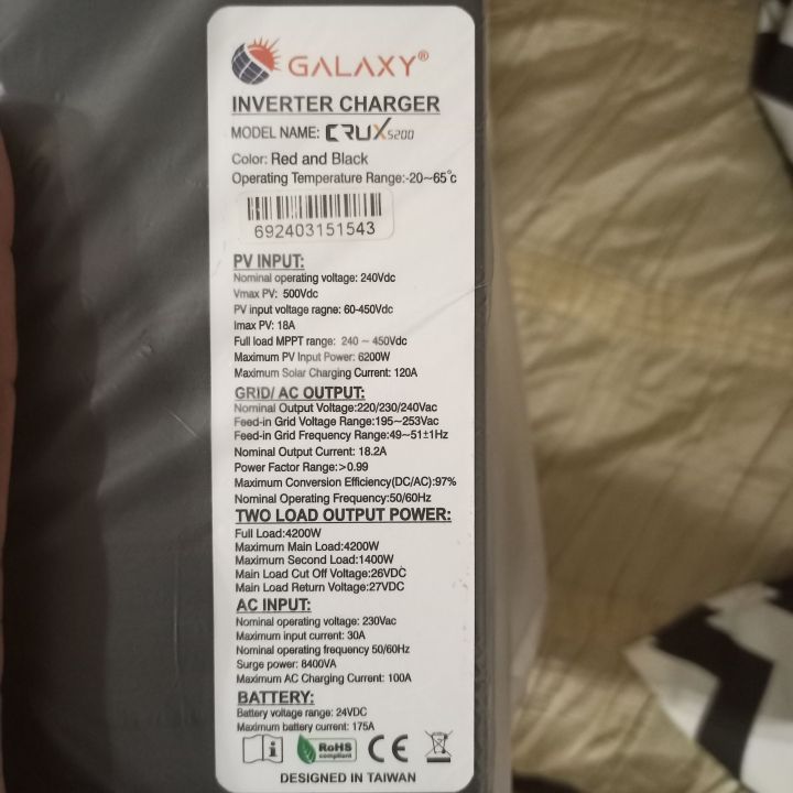 GALAXY%20Crux%20PV5200%20Solar%20Hybrid%20Inverter/%204200-24%20-%20Image%205