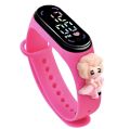 Diseny Mickey Children Watches For Girls Electronic Bracelet Sports Touch Led. 
