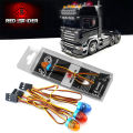 Multi-function LED Lamp Strobing-blasting/Flashing/Rotating Light for 1/10 RC Model Car 1:14 Tamiya Tractor RC Engineering Truck. 