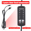 1set USB Clothes Heater Pad with DC connector Clothes Heating Mat For Neck Lumbar Abdomen Warming Winter Heat Mat. 