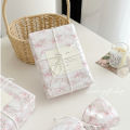 10/20pcs Pink Floral Tissue Paper Girl's Heart Wrapping Paper Holiday Birthday Decorative Paper Flower Wrapping Paper.