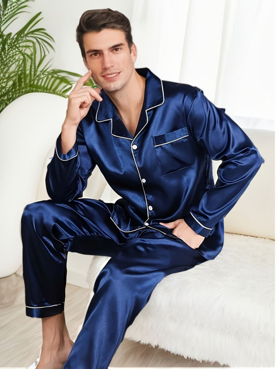 Men%20Pajama%20Sets%20Microfiber%20Sleepwear%20For%20Sleeping%20Man%20Shirt%20Silk%20Long%20Sleeve%20Pyjama%20Male%20Home%20Night%20Wear%20Plus%20Size%20Loungewear%20-%20Image%205