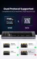 UGREEN 10902 M.2 NVME PORTABLE HARD DRIVE ENCLOSURE.