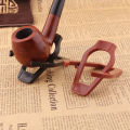 Plastic Smoking Pipe Holder Rack Portable Foldable Tobacco Pipe Display Stand Smoking Accessories Tool for Single Cigar Pipe. 