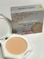 Bravo Lady Matte 2 in 1 Compact Powder | Matte plus Shine | Best Quality Facepowder. 