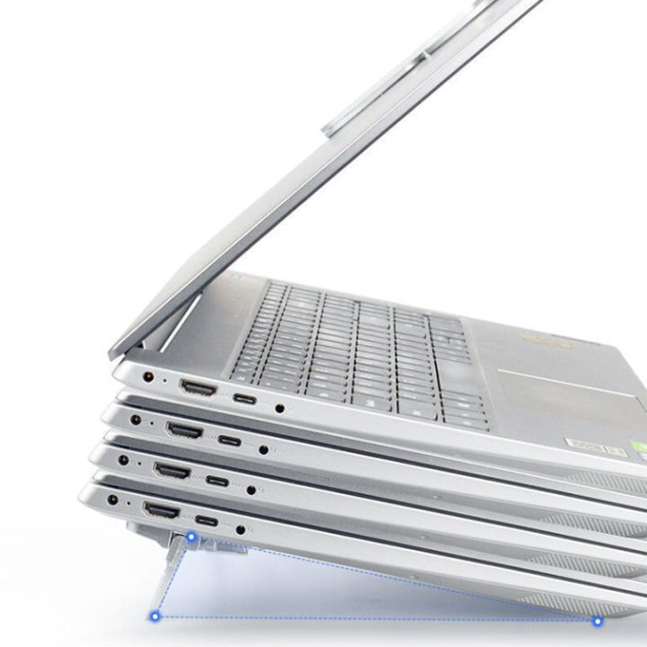 2/4pcs%20Portable%20Zinc%20Alloy%20Laptop%20Support%20Stand%20With%202%20Adjustable%20Angles%20Foldable%20Invisible%20Laptop%20Riser%20For%20Macbook%20Notebook%20-%20Image%205
