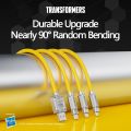 TRANSFORMERS TF-A03 3 in 1 Charging Cable 3.5A 100W Fast Charger Micro USB Type-C Data Cable For iPhone 14 Samsung Xiaomi Huawei. 