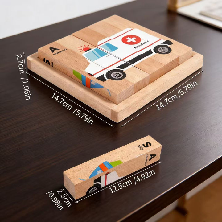 Wooden%20Puzzle%20Toy%20for%20Kids%20Jigsaw%20Forest%20Animal%20Dinosaur%20Traffic%20Educational%20Toddler%20Learning%20Playtime%20Birthday%20%20Boy%20Girl%20-%20Image%203