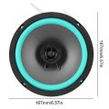 4/5/6.5 Inch Car Speakers Coaxial Subwoofer Universal Automotive Audio HiFi Music Full Range Frequency Car Stereo Speaker. 