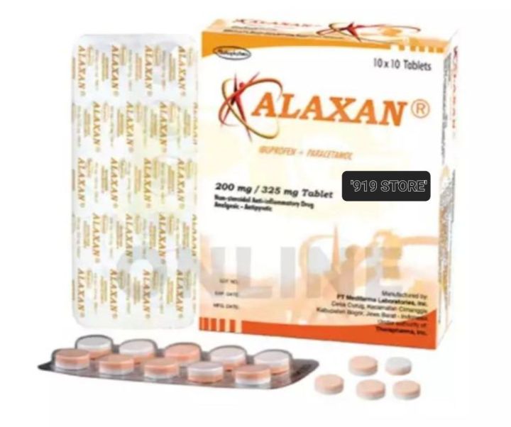 ALAXAN ® 200mg/325mg Tablet (Non -steroidal Anti-inflammatory Drug ...