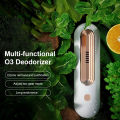 New USB Air Purifier Kitchen Refrigerator Air Freshener Deodorizer Ozone Sterilization Deodorizing for Food Pet Toilet Car Use. 