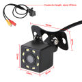 DC 12V Car Rear View Camera Lens Fisheye 170°Wide Angle LED Night Vision Backup Parking Reverse Cameras. 