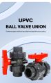 PVC socket weld type electrical conduit PVC plastic pool valve 2 inch uPVC union ball valve union ball valve union ball valve. 