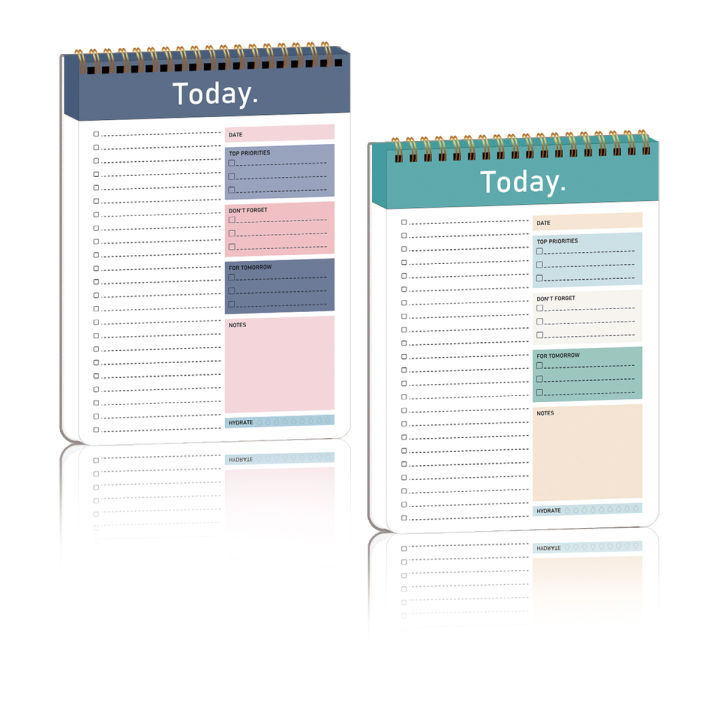 To Do List Notepad - 104 Pages Double-Sided 52 Sheets Daily Undated ...