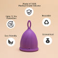1pcs Menstrual Cup Hygiener Period For Women Menstruatie Cup Silicone Mestrual Cup Anti-Lateral Leakage Menstrual Cup.