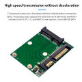 TISHRIC M.2 MSATA SSD To 2.5 SATA Adapter M2 Mini PCI SSD Converter Riser Card Module Board For PC Laptop Add On Card Up To 6Gps. 