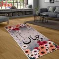 Digital writing Printed Silk Caligraphy Manto Dupatta/Shawl/Odhni. 