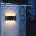 Outdoor Indoor LED Wall Light 2W 4W 6W 8W 10W  Up Down White Black Modern Light For Home Garden Bedroom Corridor. 