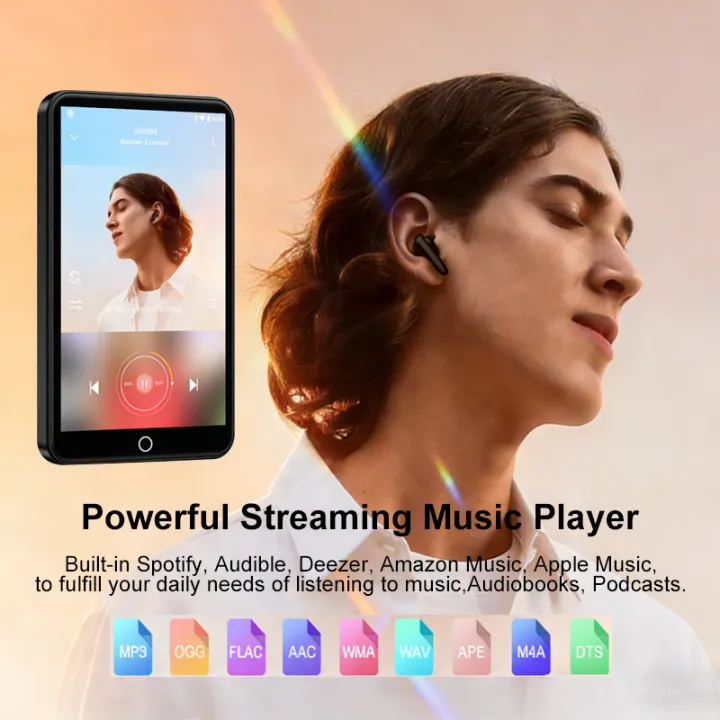 Famue%20BF12%20%20Android%2010%20MP3%20Player%20with%204-inchs%20Bluetooth%20and%20WiFi%20MP4%20Player%20with%20Spotify%EF%BC%8CAudible%EF%BC%8CPandora%EF%BC%8C%20Up%20to%20256%20G%20touchscre%20-%20Image%205