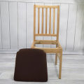 1 Pcs Solid Color Elastic Cushion Cover Washable and Detachable Protective Chair Cover.