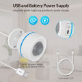 Tuya Matter Thread Smart PIR Motion Sensor Wireless Human Body Motion Infrared Detector Work With HomeKit Alexa  Home. 